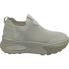 Guja Bej Triko Kadın Sneaker Spor Ayakkabı