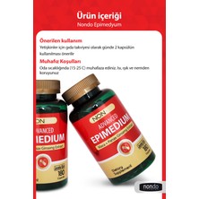 Nondo Advanced  Epimedyum 180 Kapsül ( 3 Aylık Kullanım )