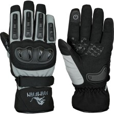 Kamfan Mbg-16 Su Geçirmez ve Dokunmatik Ekranlı Kış Motosikleti Eldivenleri