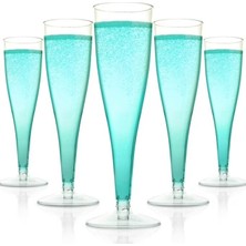 Beysüs Plastik Şampanya Kadehi 6'lı 120 ml