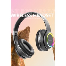 Earldom B06 Rgb Kafaüstü Bluetooth Kulaklık