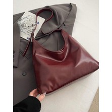 Dez Store Kadın Kahve Omuz Çantası Kaliteli Işçilik ve Yumuşak Suni Deri