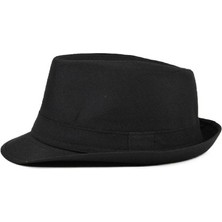 Just Cheap Store Çocuk Boy Siyah Kumaş Fötr Şapka Gösteri Şapkası Michael Jackson Şapkası 54 No