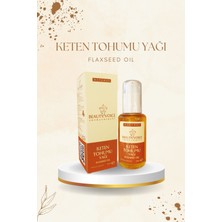 Beauty Voice Katkısız Soğuk Sıkım Keten Tohumu Yağı, Organik Saf Bitkisel Yağ,  Cilt Bakım Yağı - 100 ml