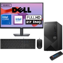 Dell Vostro 3030 mt Intel Core I5 12400 32GB Ddr5 1tb SSD 27" Fhd Ubuntu Intel® UHD Graphics 730 Masaüstü Bilgisayar 27N3030I5EMEAU18 + Zetta USB Bellek