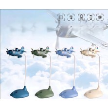 Es Dekor Masaüstü USB Savaş Uçak Lamba Rastgele LED 1 Adet