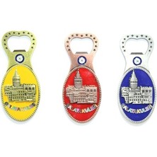 Periboia Yöresel Galata Kulesi Magnet ve Açacak