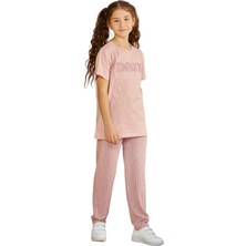 Weweus Pudra Kız Çocuk Pijama Takımı 802