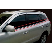 Hyundai Santa Uyumlu Fe 2006 2012 Cam Çıtası Krom