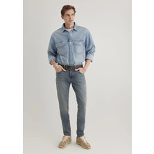Mavi James Classic Denim Puslu İndigo Mavisi Jean Pantolon 0042489278