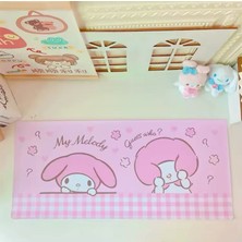 Syn İletişim Sanrio Kawaii My Melody Melodi Mouse Masa Üstü Matı Klavye Mouse Pad Büyük Mousepad Ofis Oyuncu