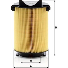 Mann Filter HAVA FİLTRESİ VW Golf VI Variant   1.4 TSI  07.2009 - 07.2013 1390 cm3 122 hp