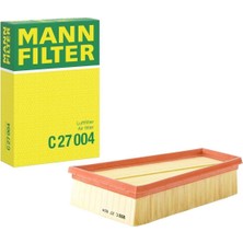 Mann Filter HAVA FİLTRESİ MERCEDES A-Class  A 160 1.6  07.2015 - 05.2018 1595 cm3 102 hp