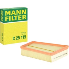 Mann Filter HAVA FİLTRESİ RENAULT Megane III Hatchback 1.2 TCe  03.2012 - 08.2015 1198 cm3 116 hp