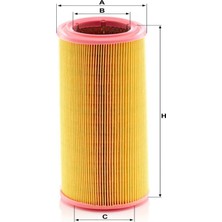 Mann Filter HAVA FİLTRESİ FIAT Doblo I Estate   1.6 Natural Power   11.2005 - 07.2009 1596 cm3 92 hp