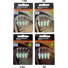 Savage Gear Lrf Micro Sandeel Jighead Glow Zoka (4'lü Paket)