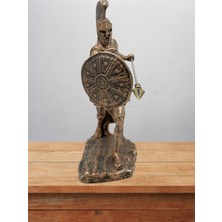 Akhilleus Biblo 19 cm Mitolojik Kahraman Heykel Dekor Hediyelik Eşya