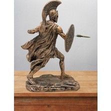 Akhilleus Biblo 19 cm Mitolojik Kahraman Heykel Dekor Hediyelik Eşya
