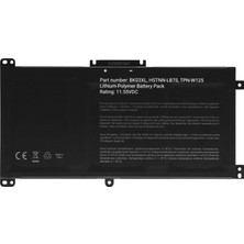 Retro Hp Pavilion 14-BA101NT Uyumlu Batarya Pil