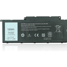 Retro Dell Inspiron 17 7537, 15 7737, 17 7746 Uyumlu Batarya Pil G4YJM