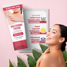 Farm Skin Whitening Cream Leke Karşıtı Beyazlatıcı Krem Niacinamide C Vitamin Collagen Kore 50ml