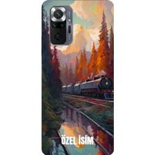Redmi Note 10 Pro Silikon Kılıf Canvas Tren