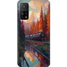Redmi Note 10 Pro Silikon Kılıf Canvas Tren