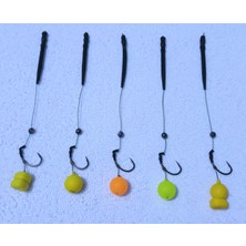 Litto Collection 5 Adet Karışık Renkli Esp Mısır ve Pop Up'lı Sazan Rig Takımı