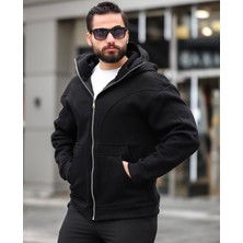 Yeni Sezon Unisex Ninja Ceket - Kapüşonlu, Maske Detaylı, Spor Ceket