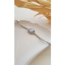 Jewelry O Clock Joc Elips Baget Suyolu Bileklik