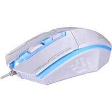 Gmx M1 Gaming Rgb Işıklı Oyuncu Fare Gaming Mouse Beyaz