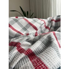 Pink & Blue Home Skoç Battaniye | Koltuk Şalı | Yatak Örtüsü