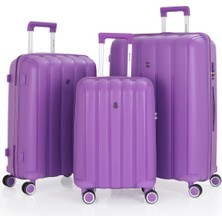 Mçs Üçlü Polipropilen Valiz Seti V305