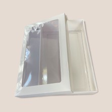 Tebe Group Ambalaj 25X15X5 Beyaz Pencereli Kutu(100 Adet)