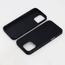 Mobilefix iPhone 16 Pro Max Siyah Mat Silikon Imax Kapak & Kılıf