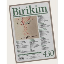 Birikim Aylık Sosyalist Kültür Dergisi Sayı: 430 (Şubat 2025)