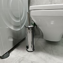 Befto Home Paslanmaz Beyaz Tuvalet Wc Fırçalık