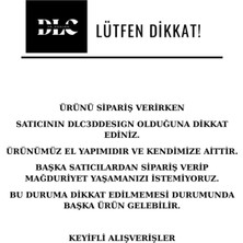 Dlc 3d Design Zikzak 4 Gözlü Kumandalık Televizyon Uydu Alıcısı Klima Kumandası Tutucu Kumanda Düzenleyici Standd
