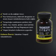 Zeus Nutrition Magnezyum Sitrat 200 Mg 30 Kapsül