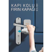 Modacar Çocuklara Kapı Kolu ve Fırın Kapağı Güvenlik Kilidi