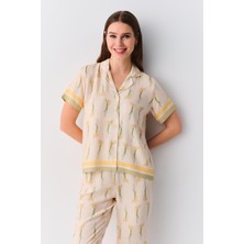 Suwen Elegant Maskülen Pijama Takımı