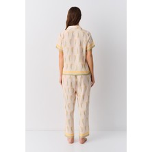 Suwen Elegant Maskülen Pijama Takımı