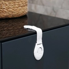 WAPPA 5 Adet Bebek Çocuk Güvenlik Dolap ve Çekmece Kilidi Çok Amaçlı Çocuk Kilit Süper Üstün Yapışma