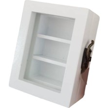 Bestnify Mini Kitaplık Süsü Boş Kitap Raf Zanaat Ev Oturma Odası (Yurt Dışından)