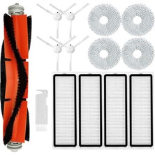 Keioug Xiaomi S10+ / S10 Plus Robot Süpürge Yedek Parça Aksesuarları Ana Yan Fırça Hepa Filtre Paspas Bezi Bez (Yurt Dışından)