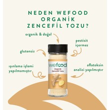 Wefood Organik Zencefil Tozu 45 gr  8682392174402