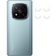 Microcase Xiaomi Redmi Note 14 Kamera Camı Lens Koruyucu Nano Esnek FILM-AL3400