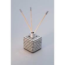 Tasarım Arabam Oda Kokusu Gümüş Baget Taş & Füme Taş