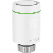 Ezviz T55 - Akıllı Radyatör Termostatı Enerji verimli ısı kontrolü; App kontrolü; Zamanlama; Açık pencere algılama; Hassas sıcaklık kontrolü; Ev otomasyonu; Çocuk kilidi; Google/Alexa