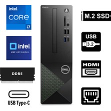 Dell Vostro 3030 I7-12700 40 GB 1 Tbssd UHD Graphics Freedos N6007VDT3030MTUBT18